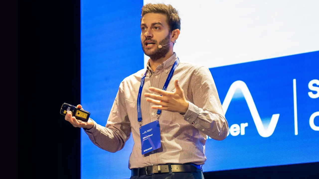 Marco Rossi at the sciengineering conference